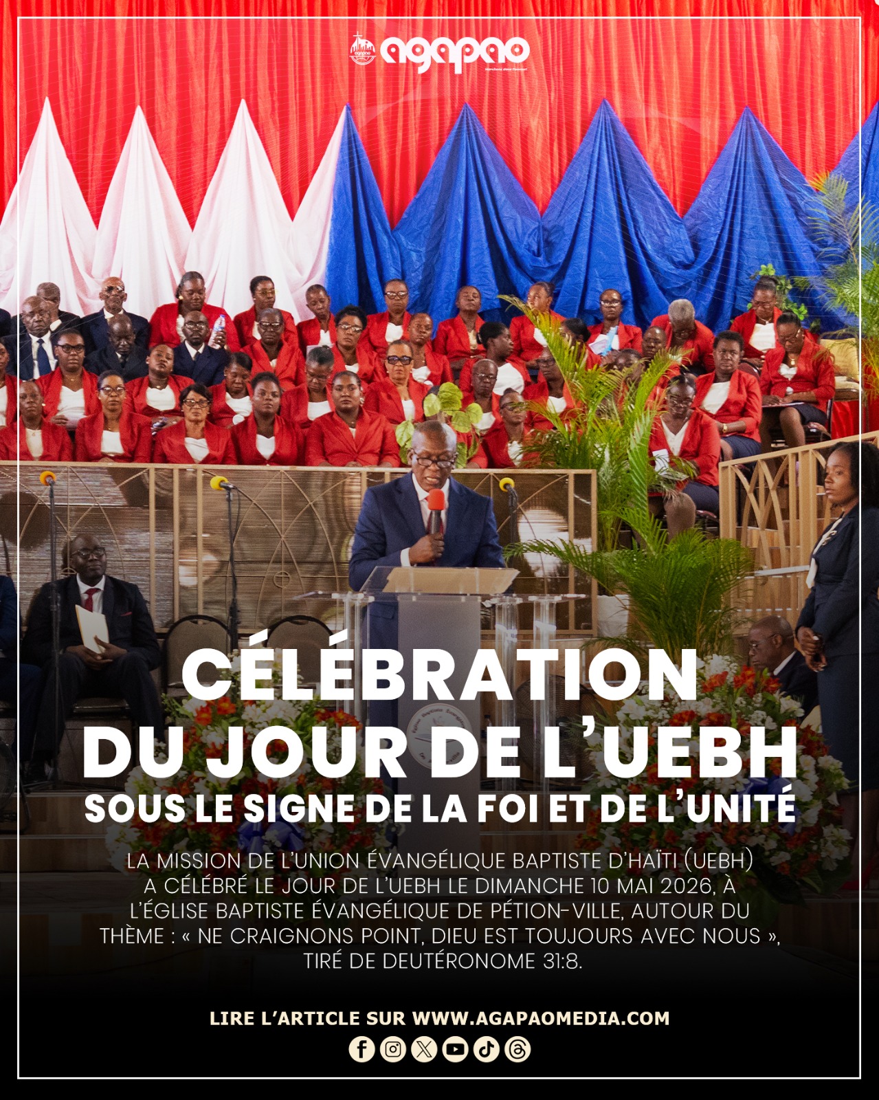 Célébration du jour de l’UEBH sous le signe de la foi et de l’unité